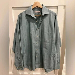 Men’s Henry Grethel Dress Shirt- Light Green